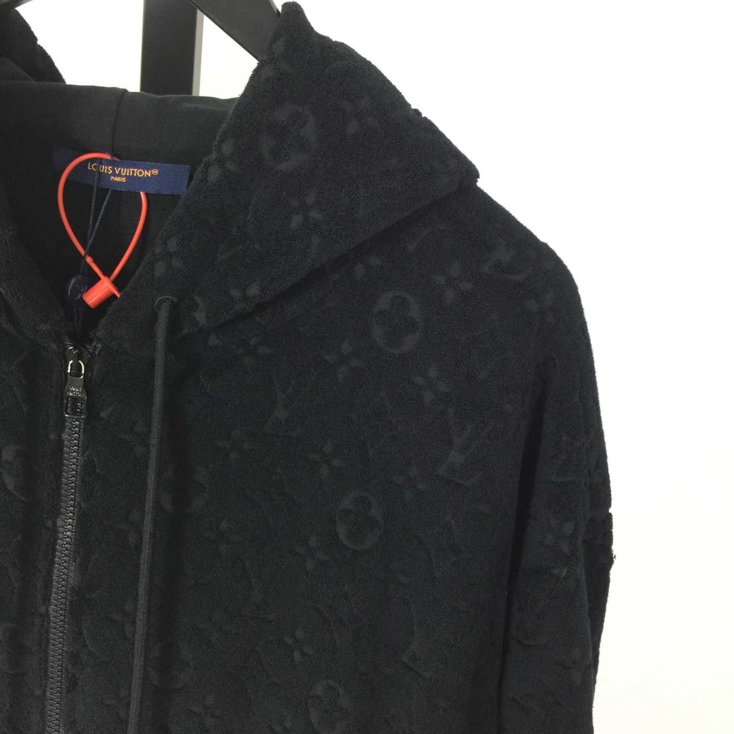 Louis Vuitton Monogram Terry Zip-Through Hoodie   1AGMF2 - FashionPlug