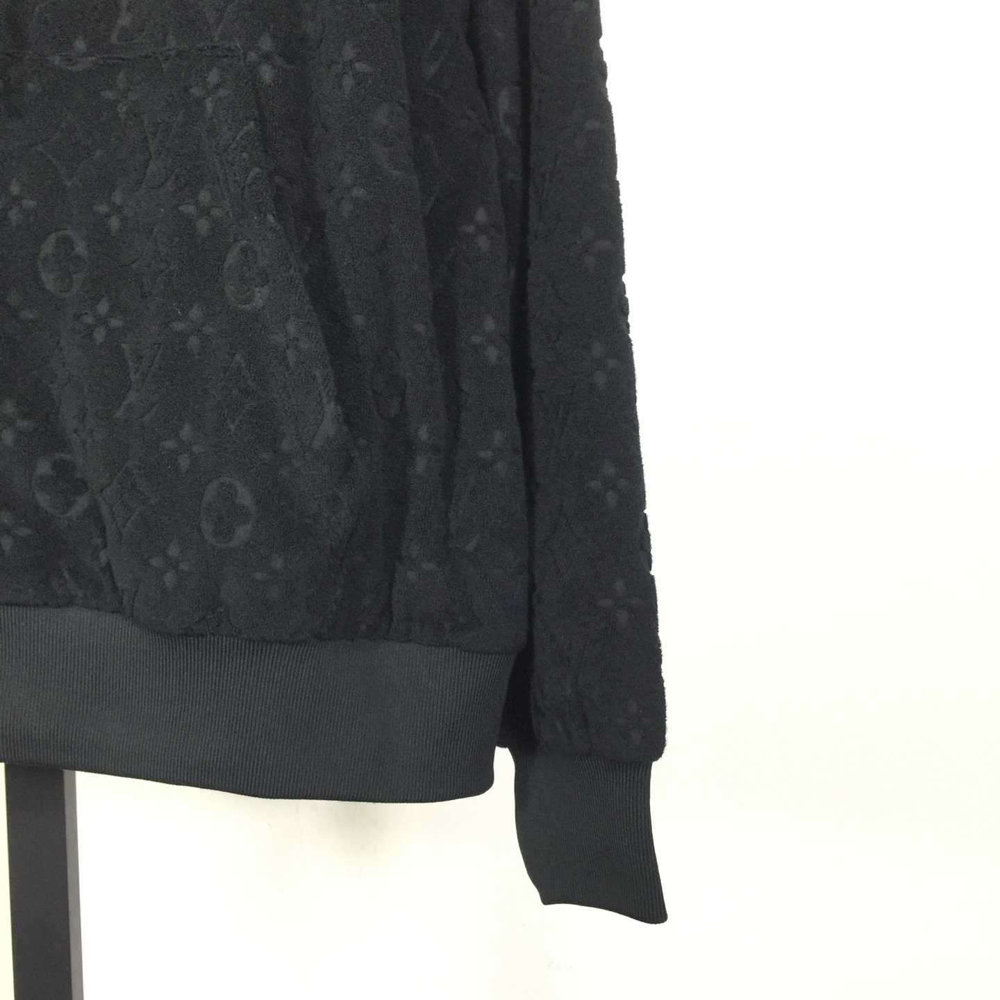 Louis Vuitton Monogram Terry Zip-Through Hoodie   1AGMF2 - FashionPlug