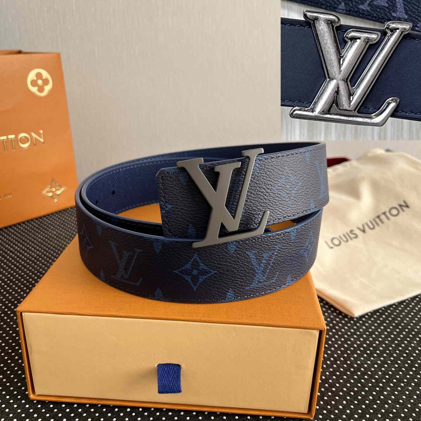 Louis Vuitton Reversible Belt - FashionPlug