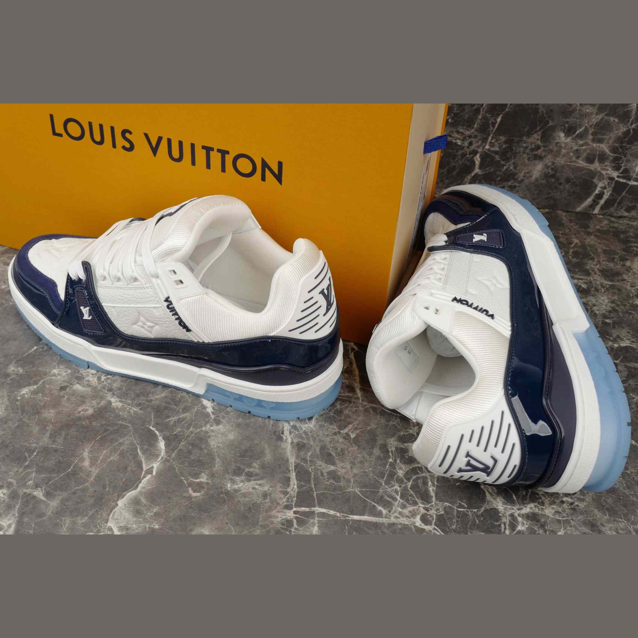 Louis Vuitton LV Trainer Sneaker   1AJ190 - FashionPlug