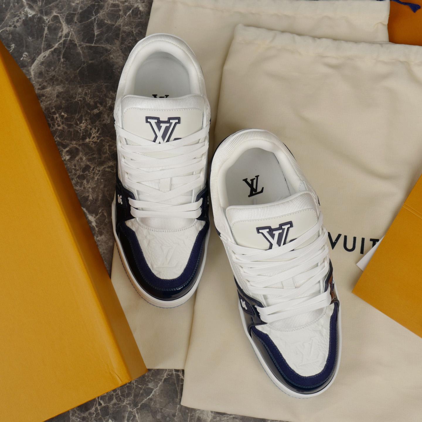 Louis Vuitton LV Trainer Sneaker   1AJ190 - FashionPlug