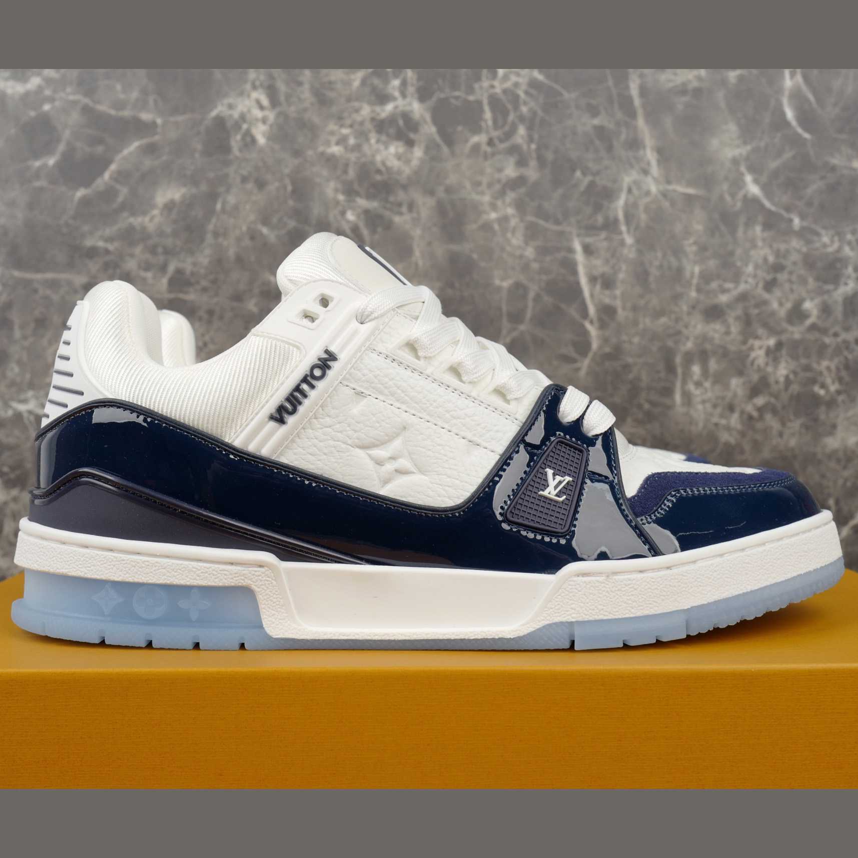 Louis Vuitton LV Trainer Sneaker   1AJ190 - FashionPlug