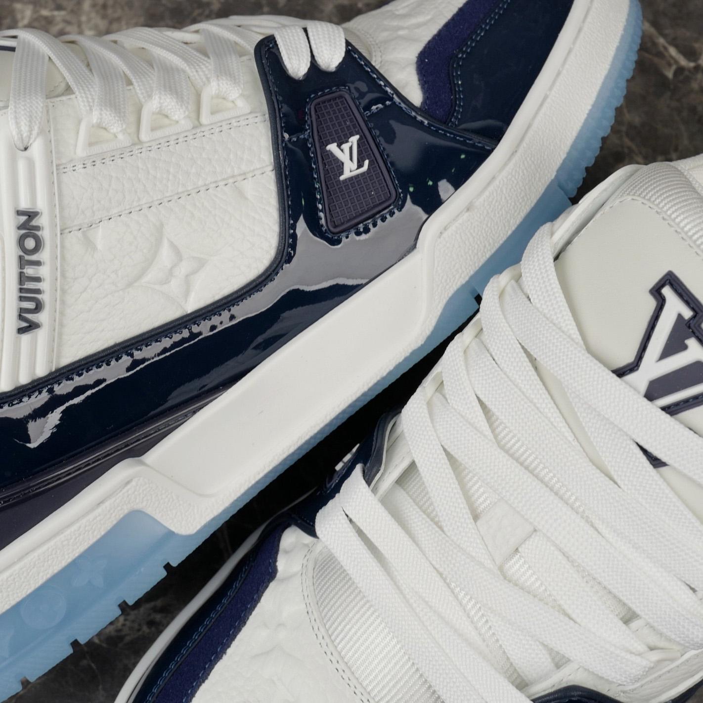 Louis Vuitton LV Trainer Sneaker   1AJ190 - FashionPlug