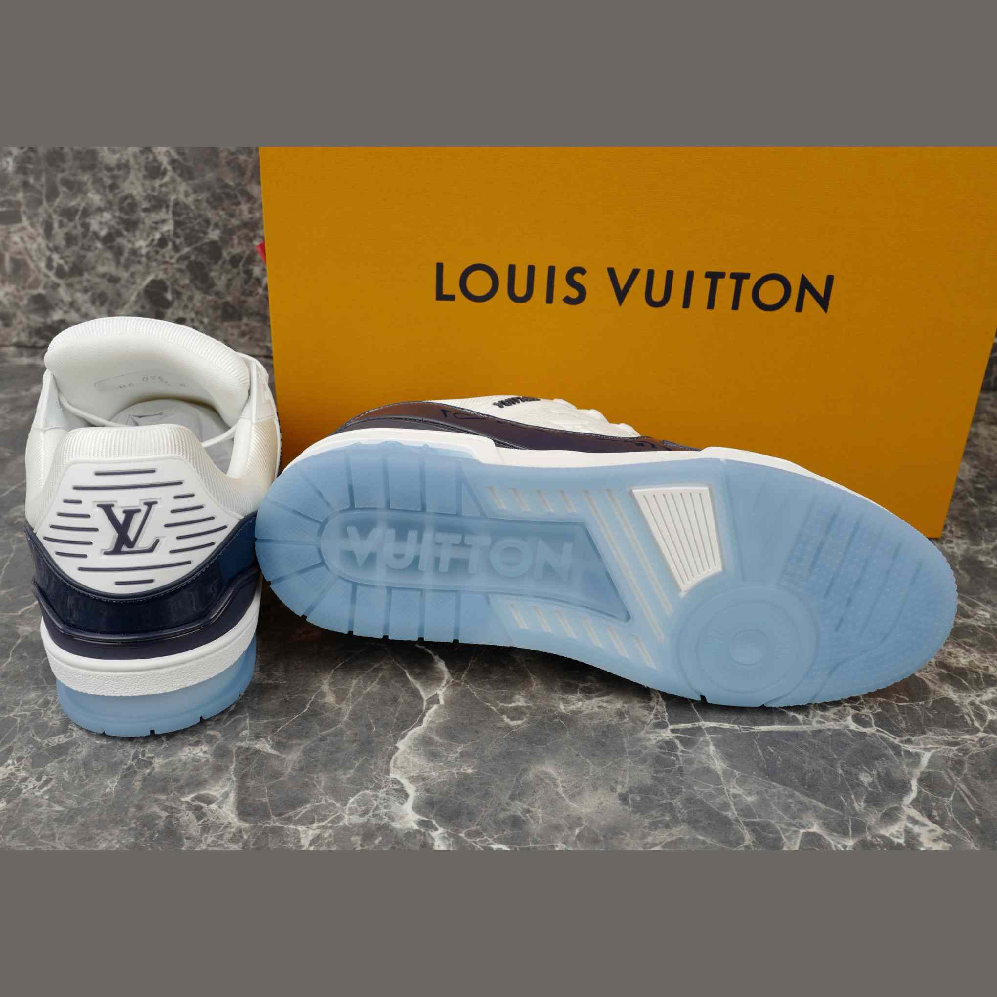 Louis Vuitton LV Trainer Sneaker   1AJ190 - FashionPlug