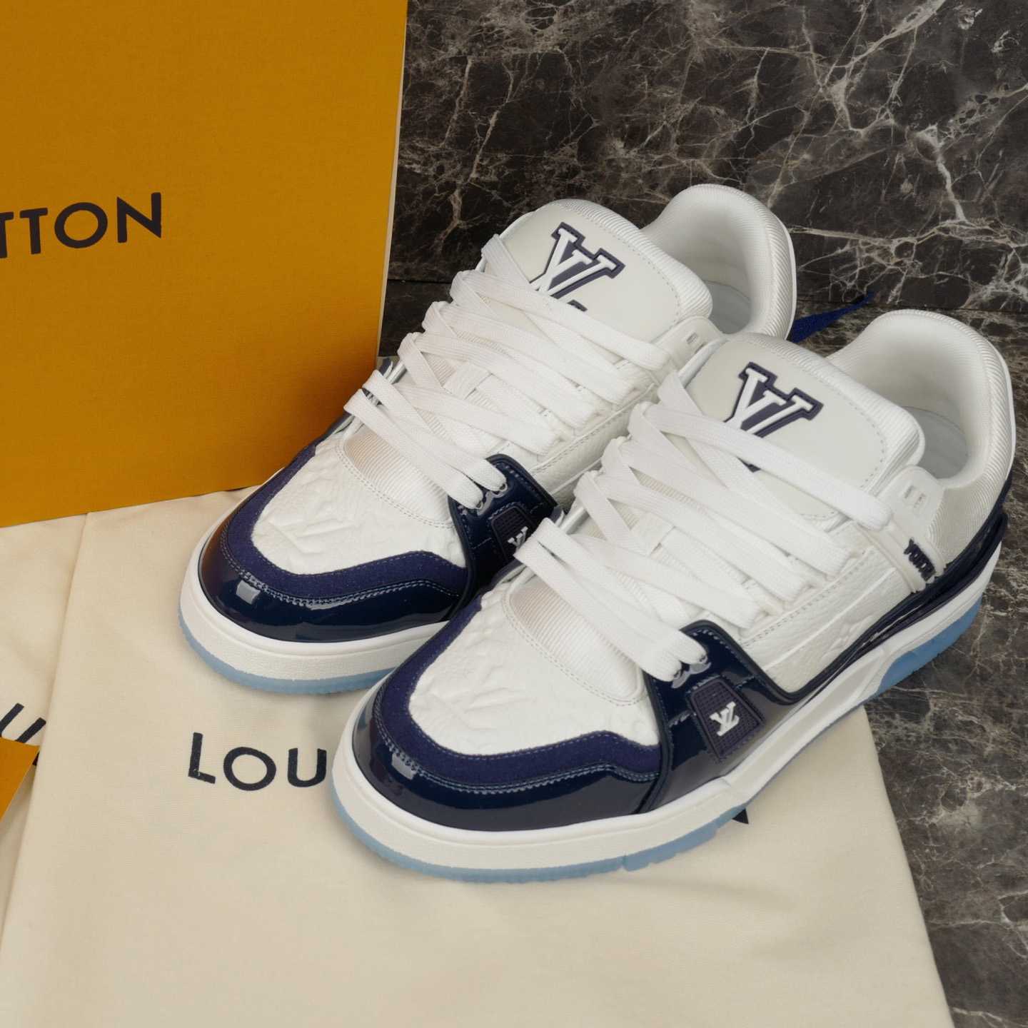 Louis Vuitton LV Trainer Sneaker   1AJ190 - FashionPlug