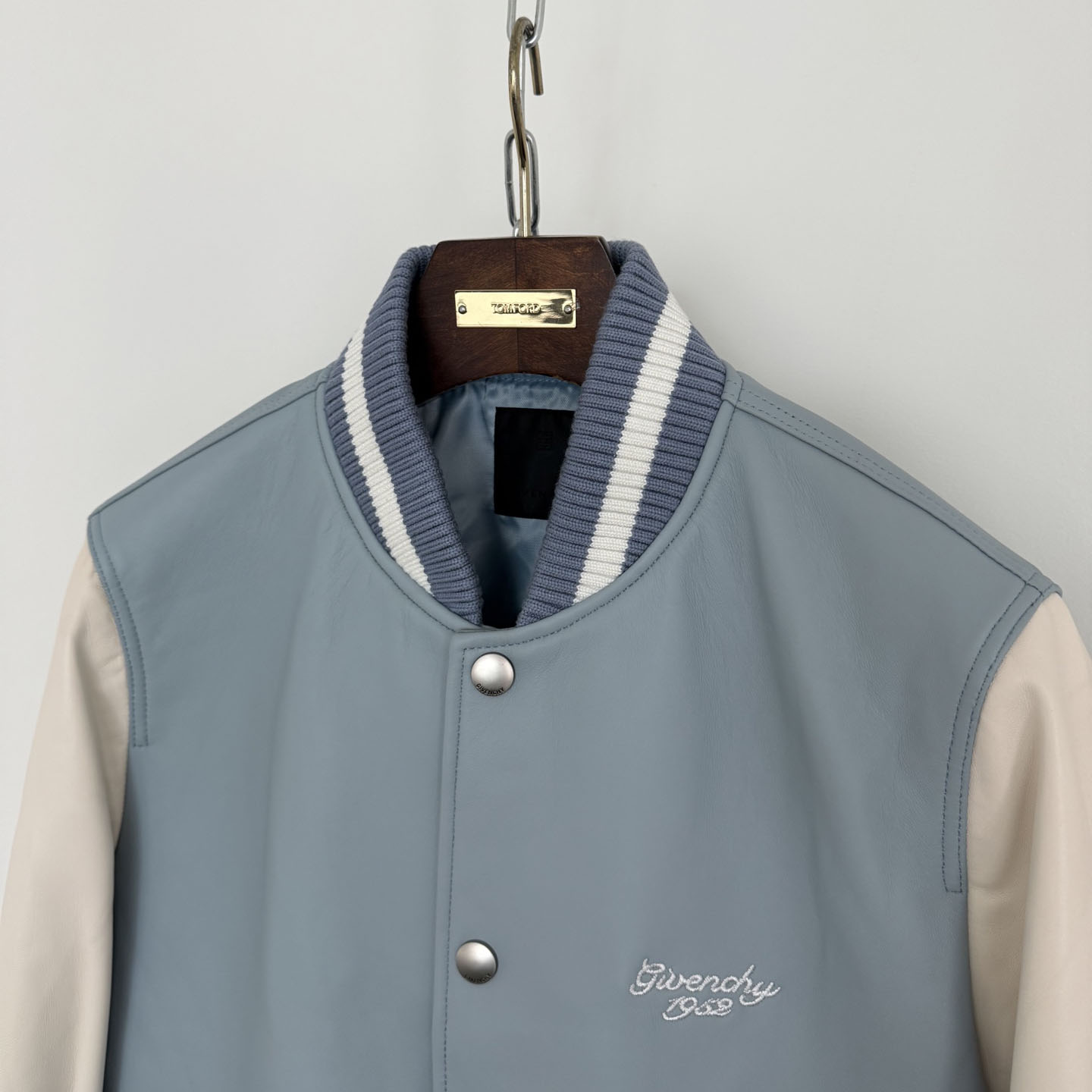 Givenchy Leather Bomber Jacket - FashionPlug