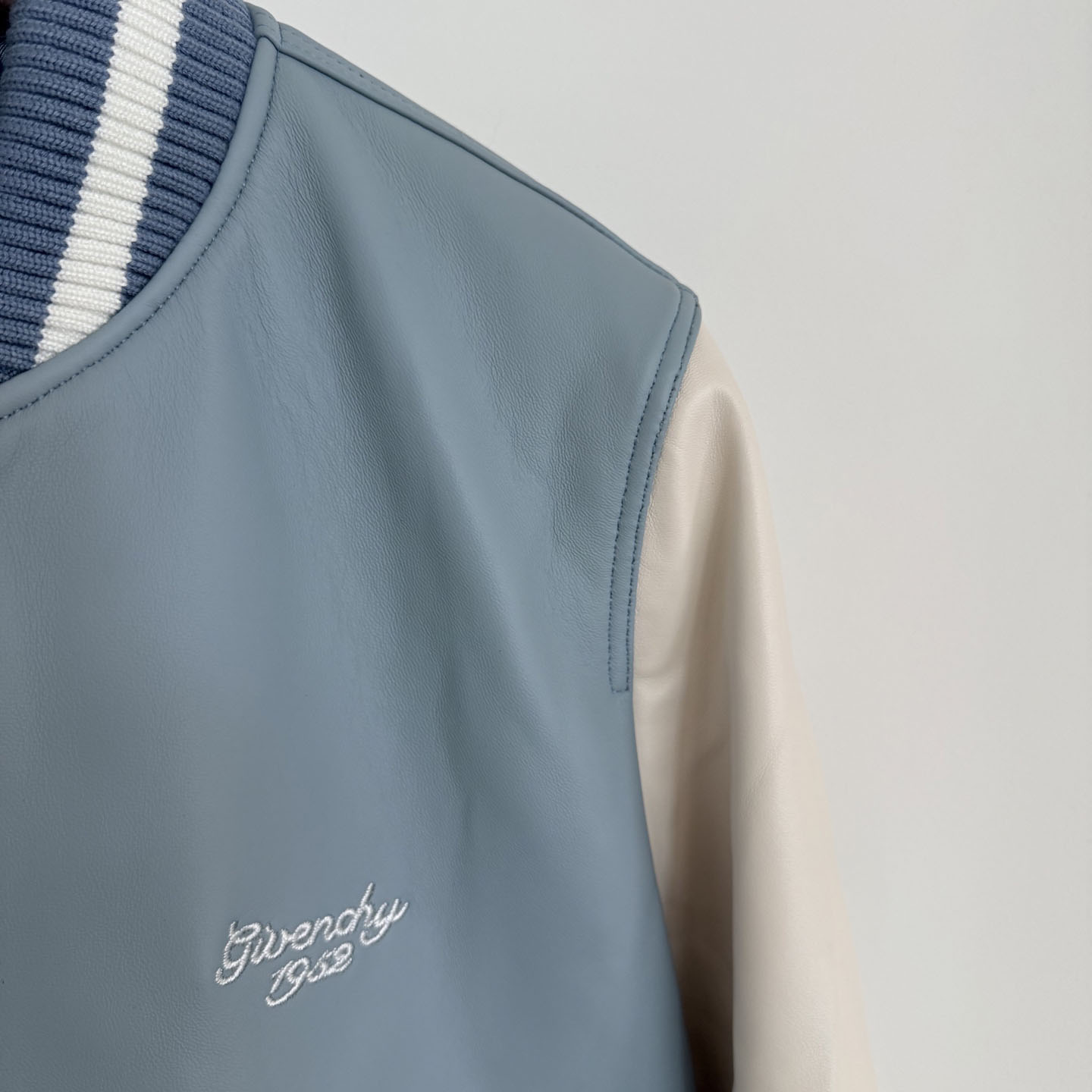 Givenchy Leather Bomber Jacket - FashionPlug