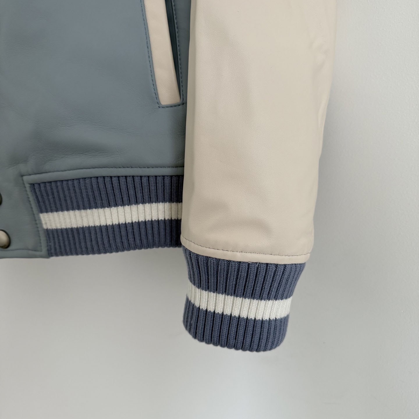 Givenchy Leather Bomber Jacket - FashionPlug