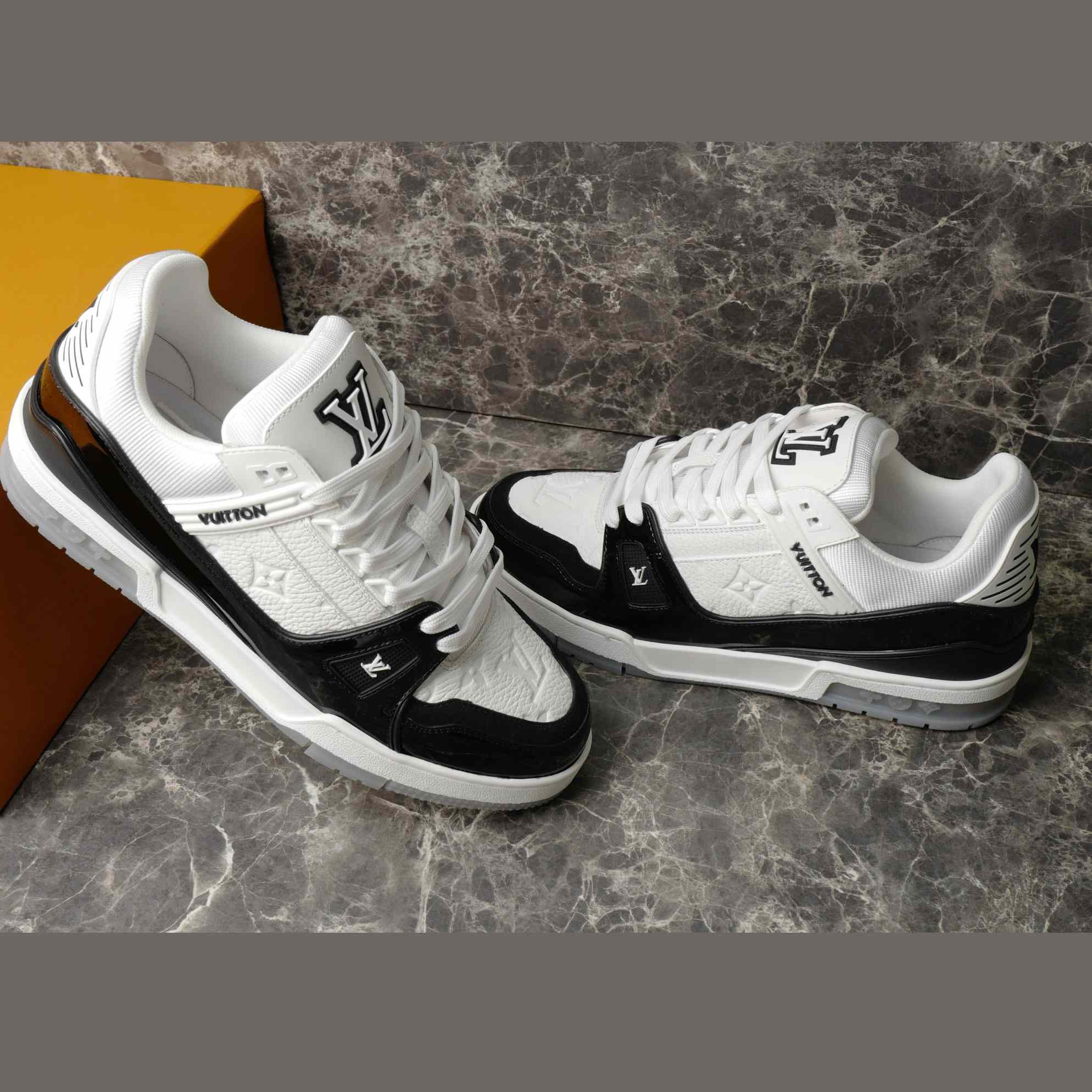 Louis Vuitton LV Trainer Sneaker   1AJ130 - FashionPlug