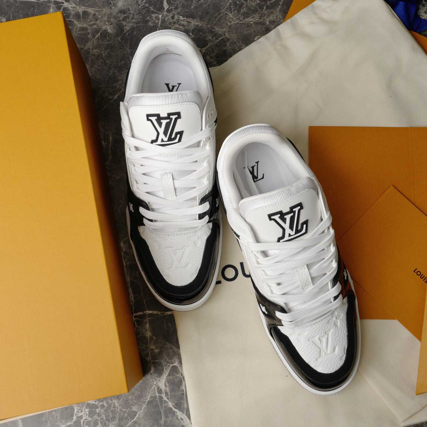 Louis Vuitton LV Trainer Sneaker   1AJ130 - FashionPlug