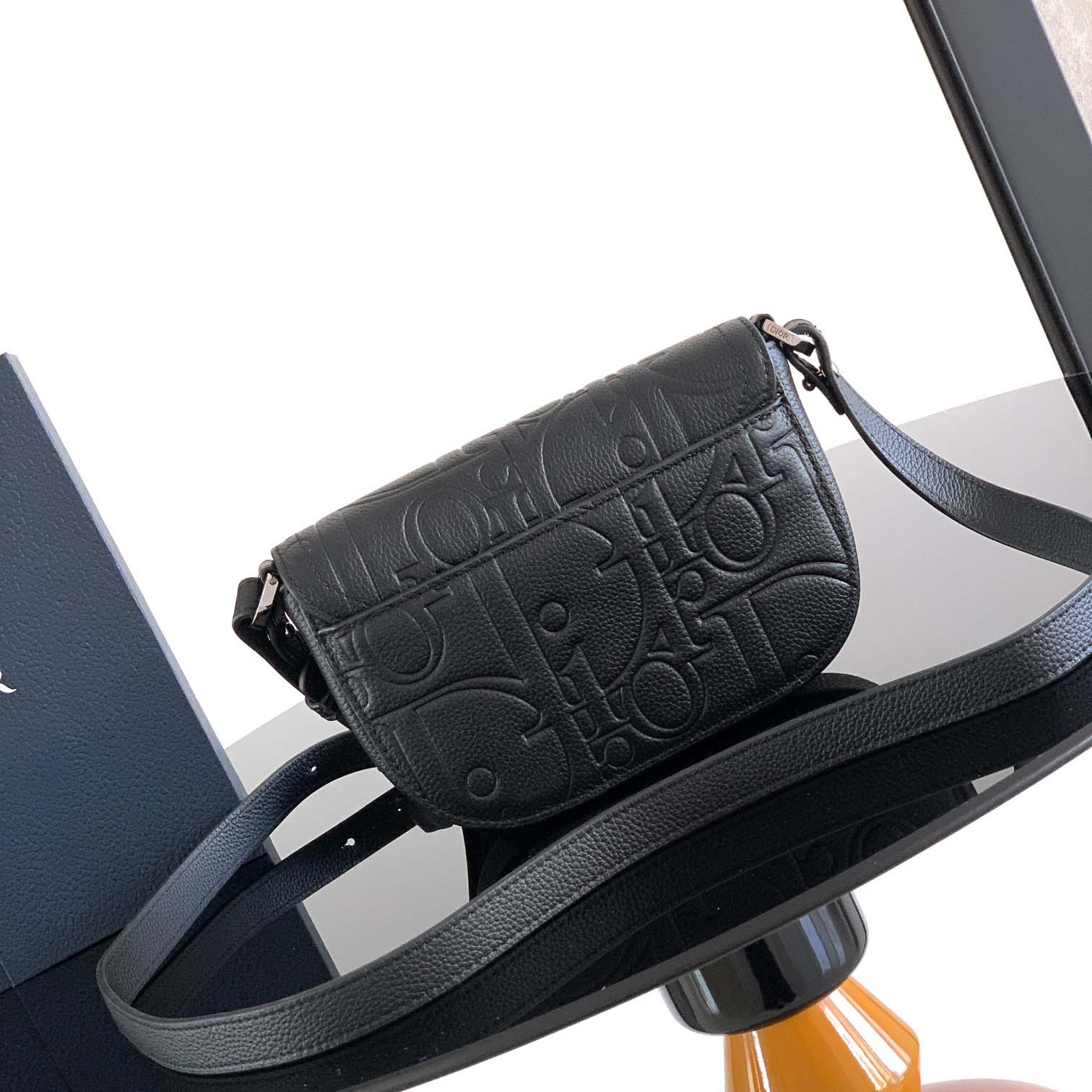 Dior Mini Saddle Messenger Bag With Flap  - FashionPlug