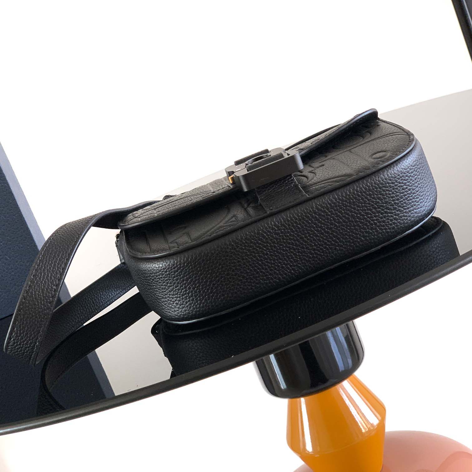 Dior Mini Saddle Messenger Bag With Flap  - FashionPlug