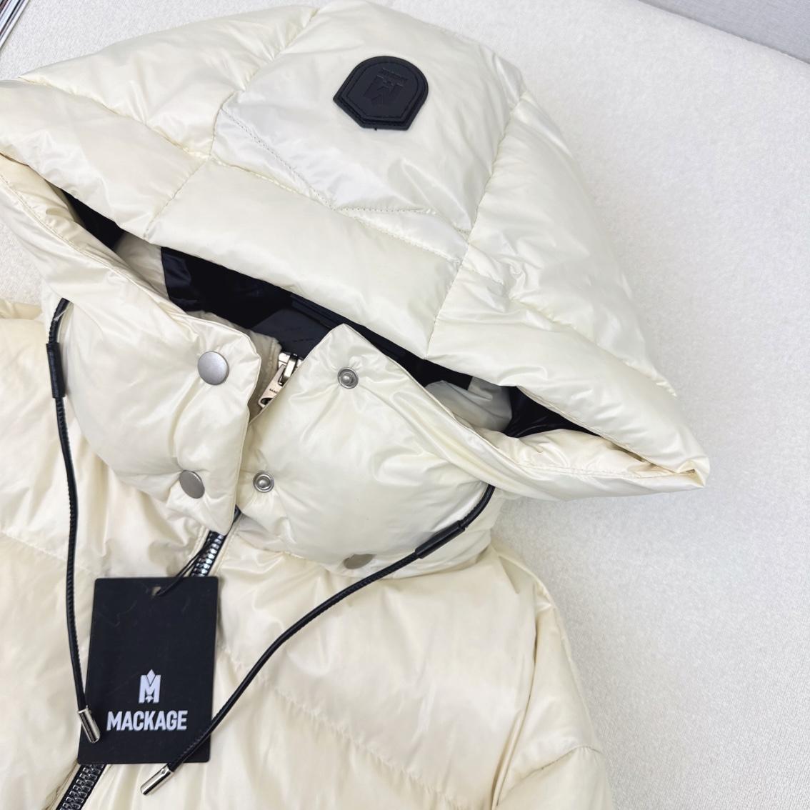 Mackage Hooded Down Jacket - FashionPlug