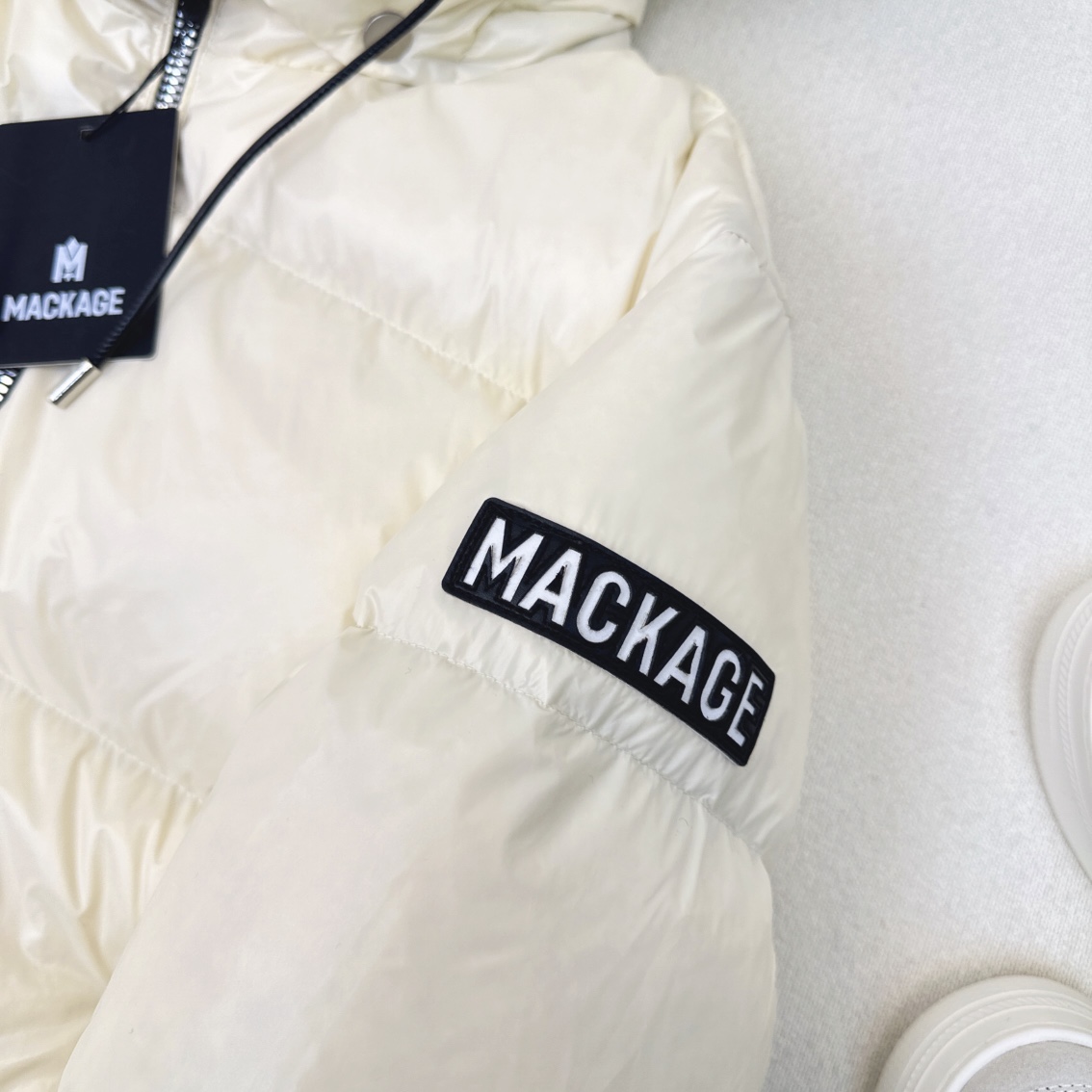 Mackage Hooded Down Jacket - FashionPlug