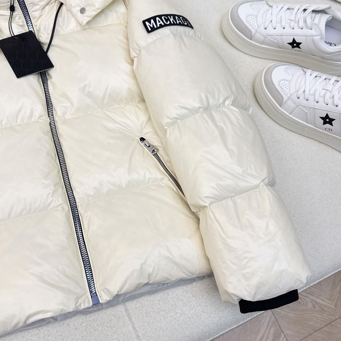 Mackage Hooded Down Jacket - FashionPlug