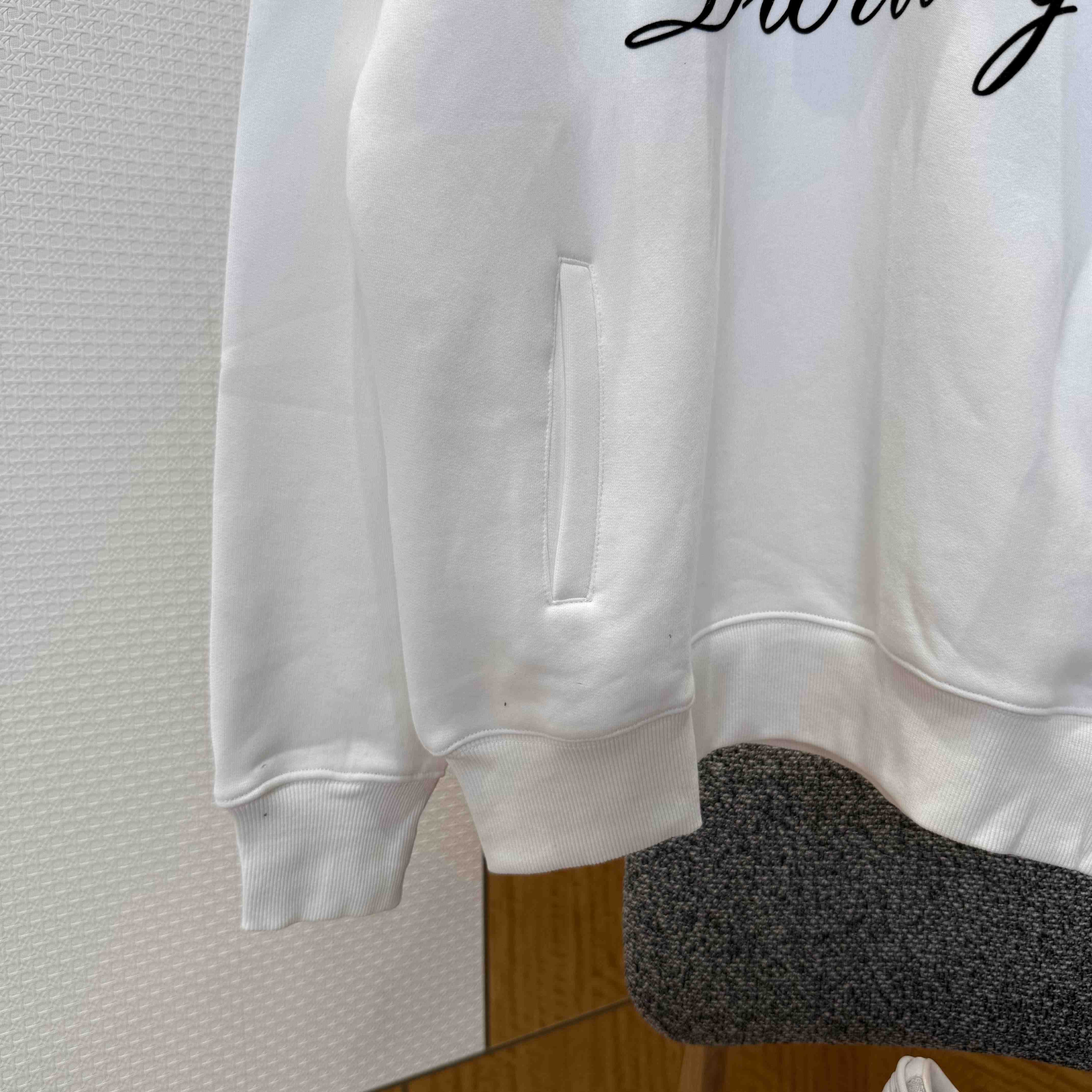 Dior Diorling Sweatshirt with Zipped Collar - FashionPlug