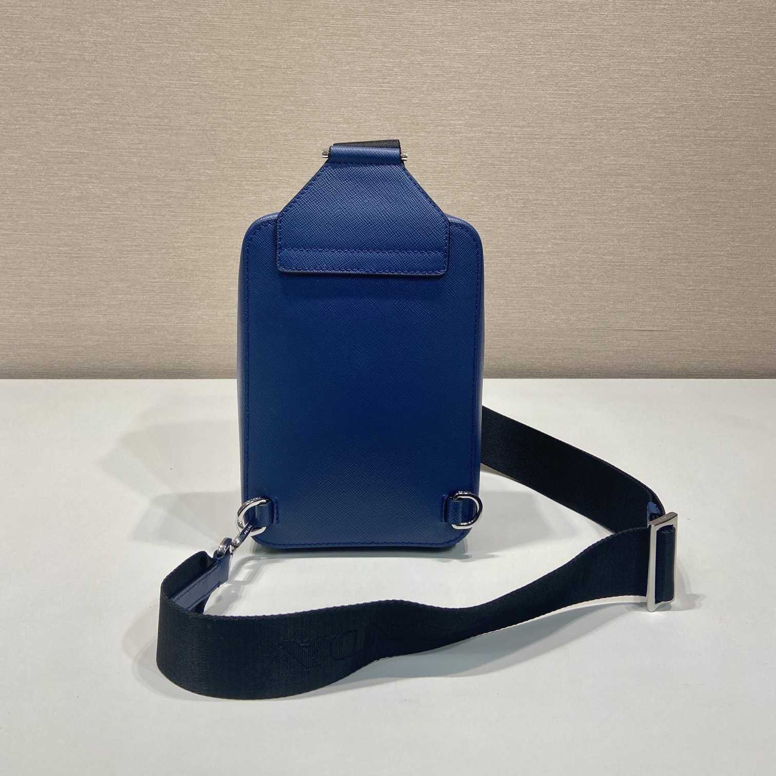 Prada Brique Saffiano Leather Bag - FashionPlug