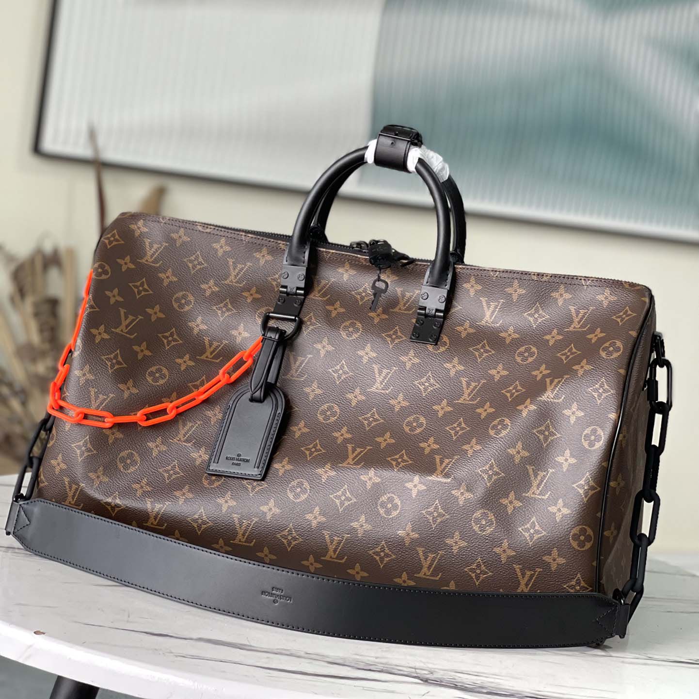 Louis Vuitton Keepall Bandoulière 50  M44471  - FashionPlug
