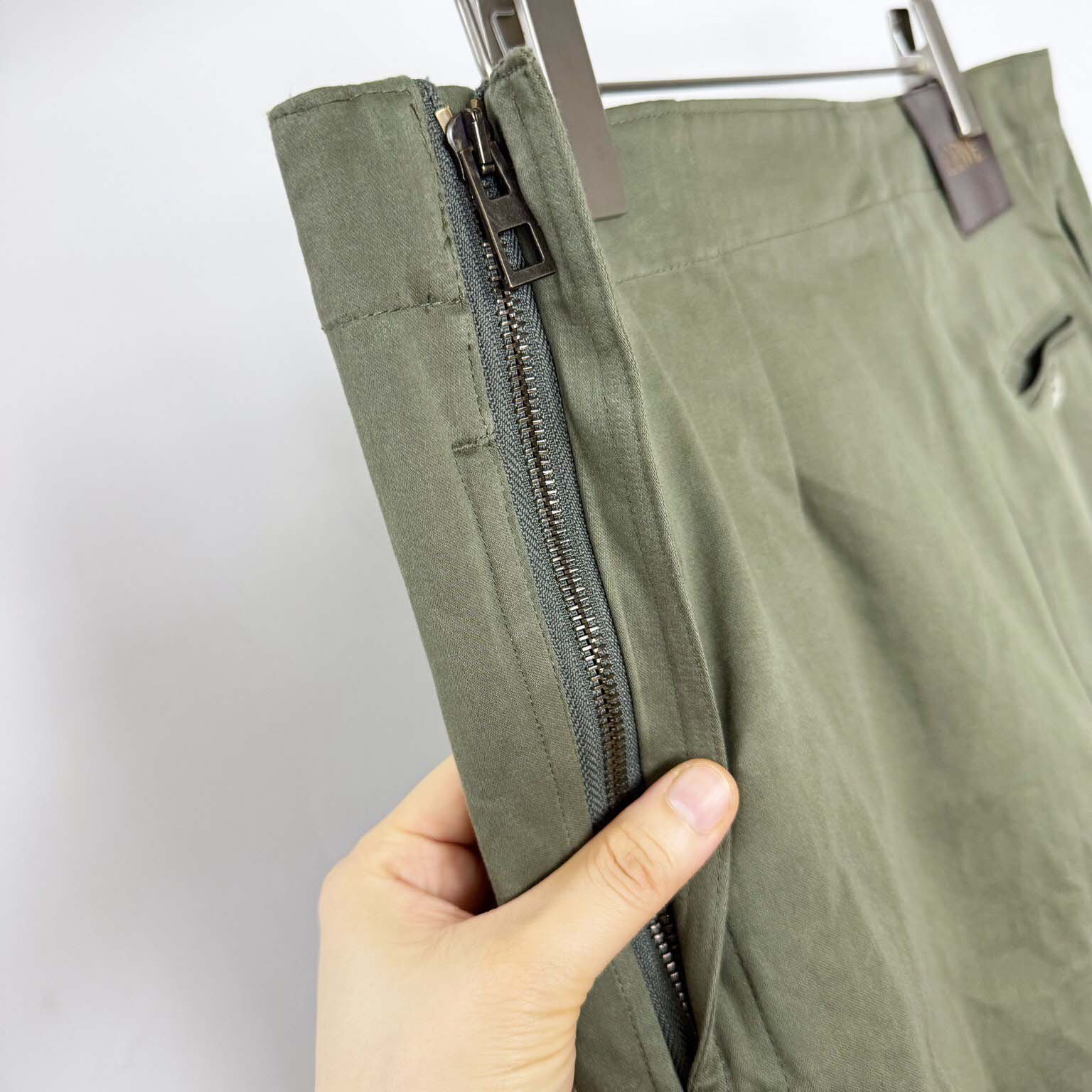 Loewe Belted Pleated Trousers - FashionPlug