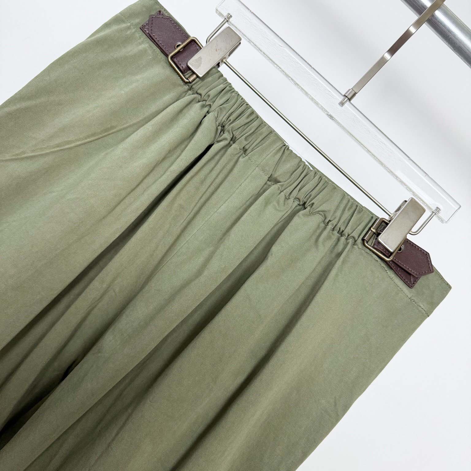 Loewe Belted Pleated Trousers - FashionPlug
