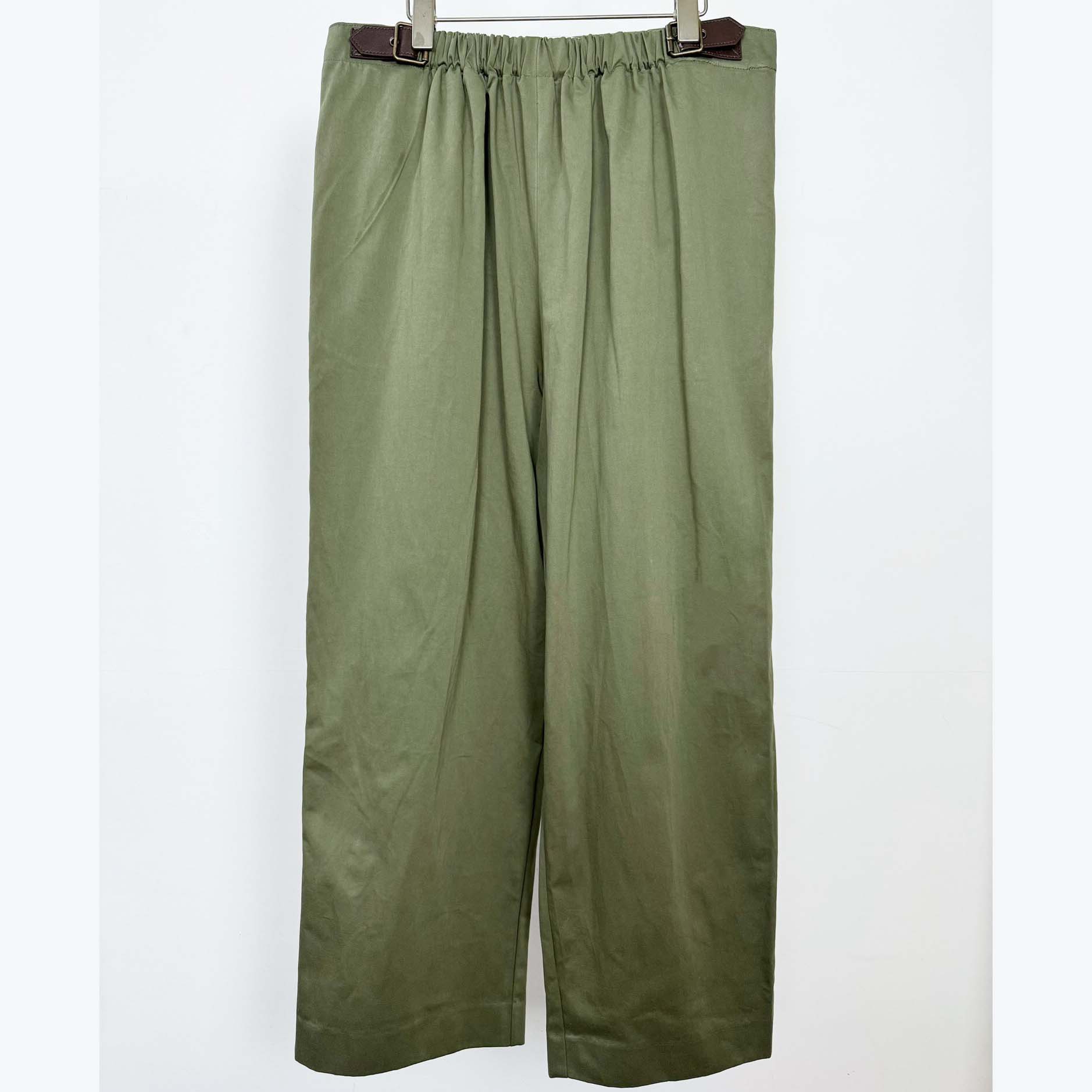Loewe Belted Pleated Trousers - FashionPlug