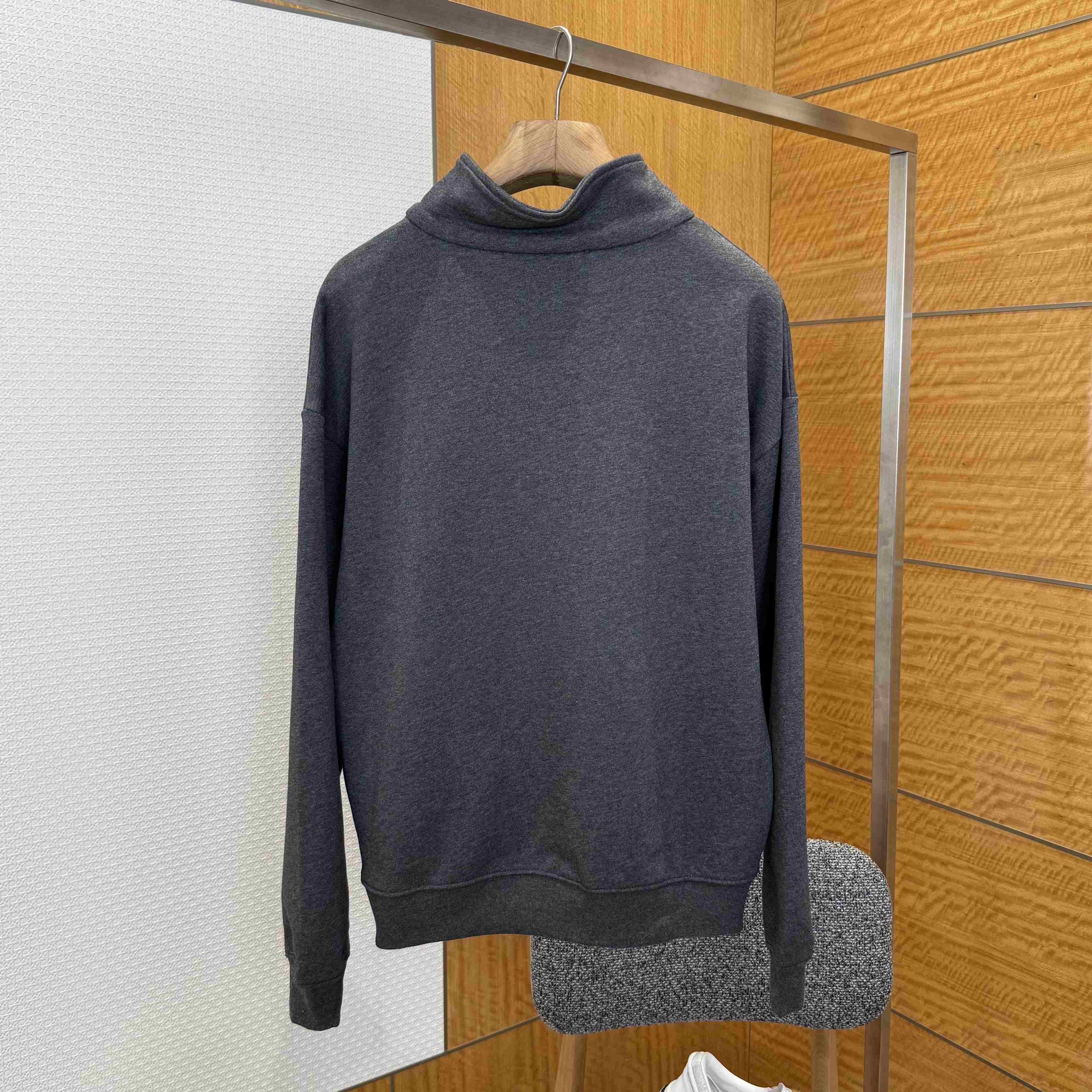 Dior CD Icon Half-Zip Sweatshirt  - FashionPlug