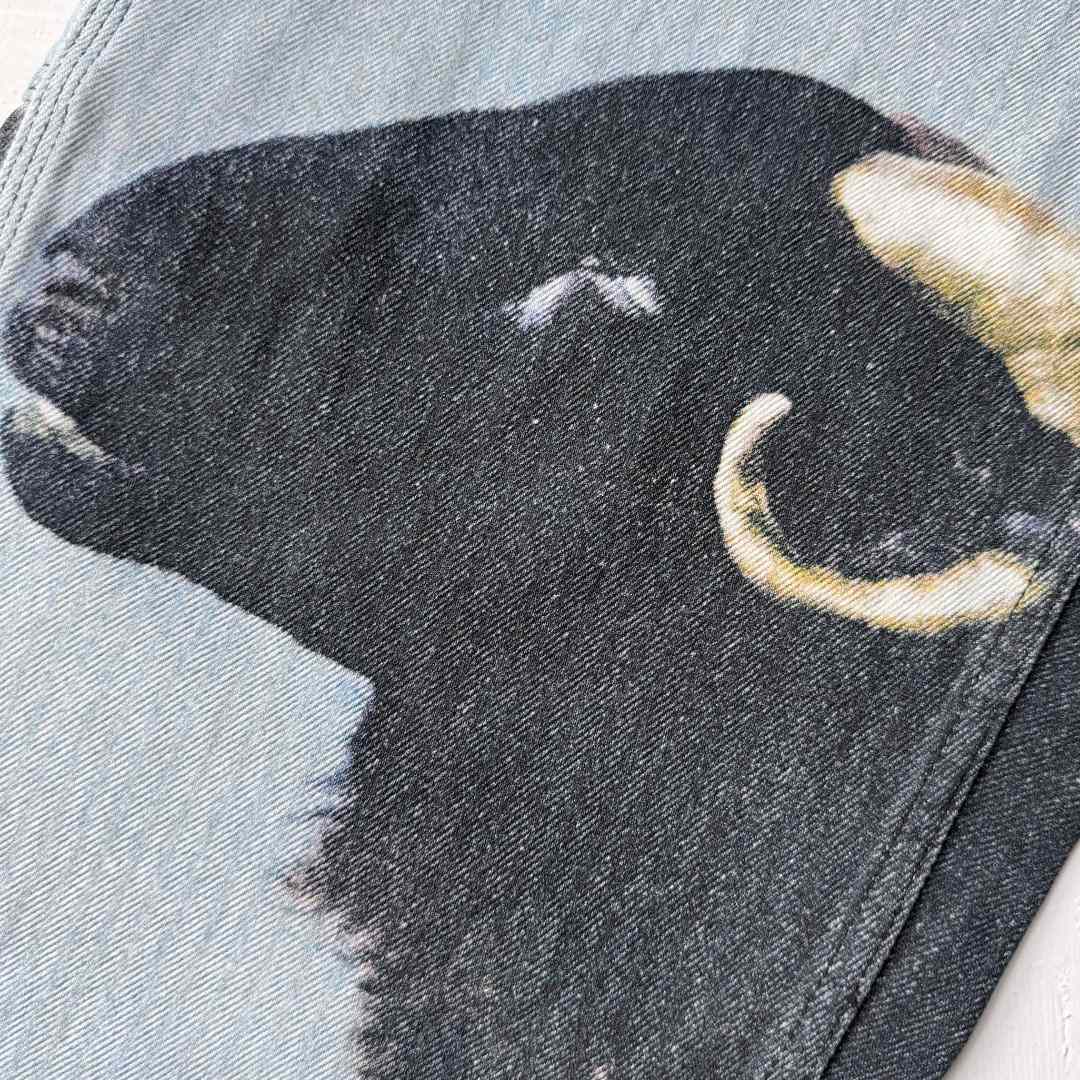 Supreme x Damien Hirst Painter Jean 'Black' - FashionPlug