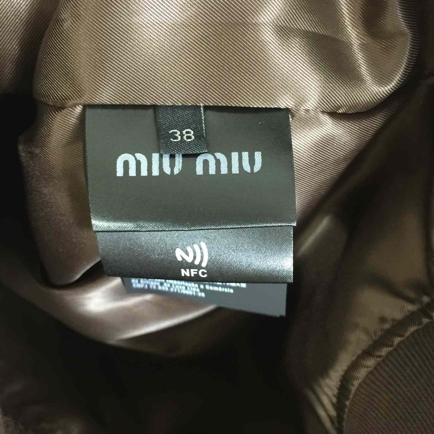 Miu Miu Panama Cotton Blouson Jacket - FashionPlug