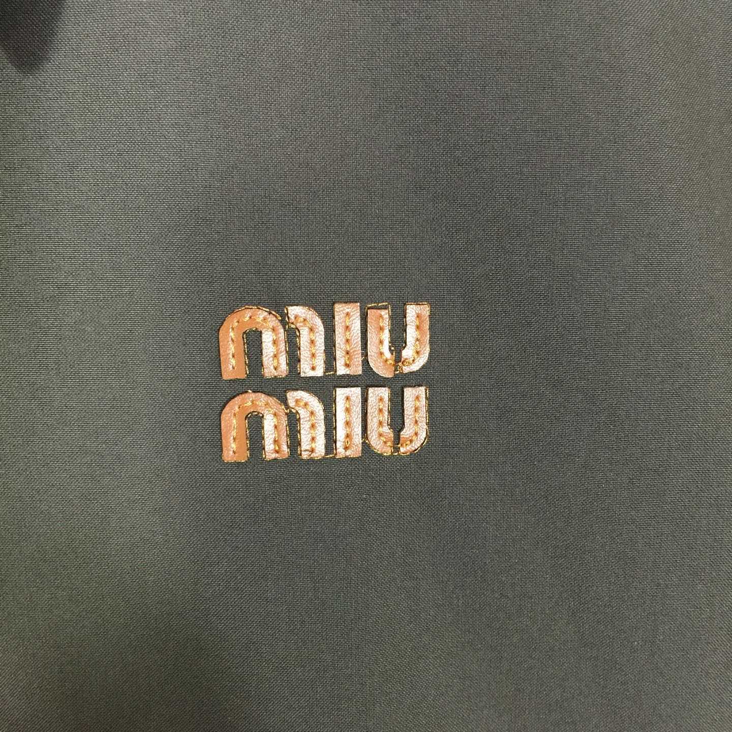 Miu Miu Panama Cotton Blouson Jacket - FashionPlug