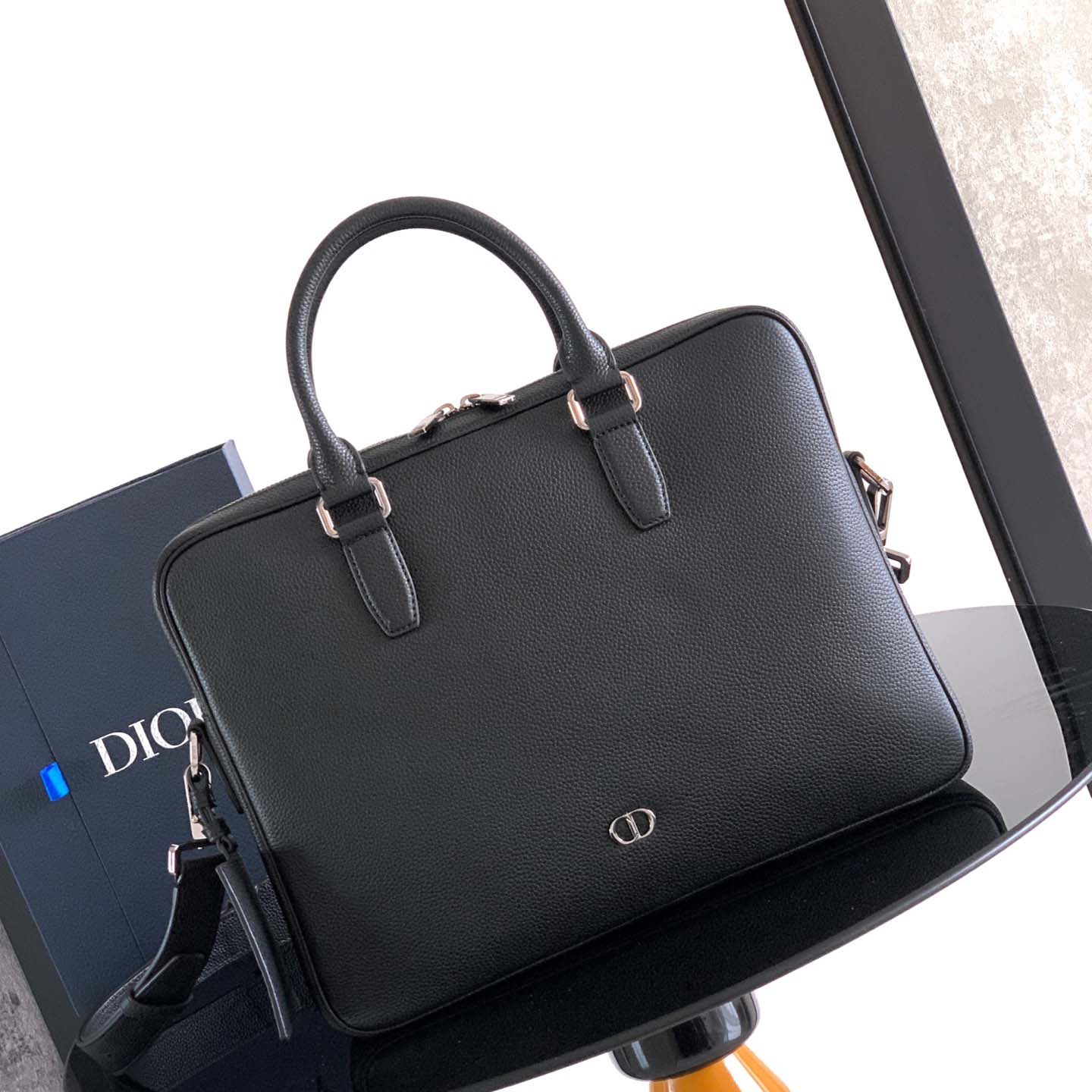 Dior CD Icon A5 Triangle Pouch  - FashionPlug