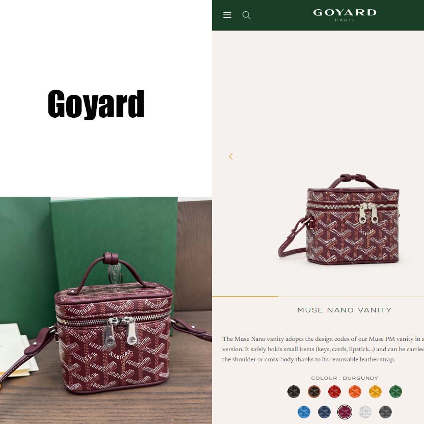 Goyard Muse Nano Vanity - FashionPlug