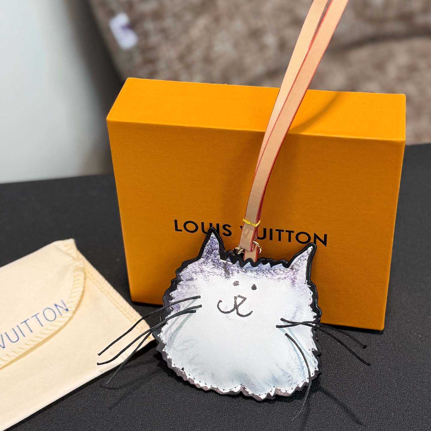 Louis Vuitton LV Cat Bag Charm   M02944   - FashionPlug