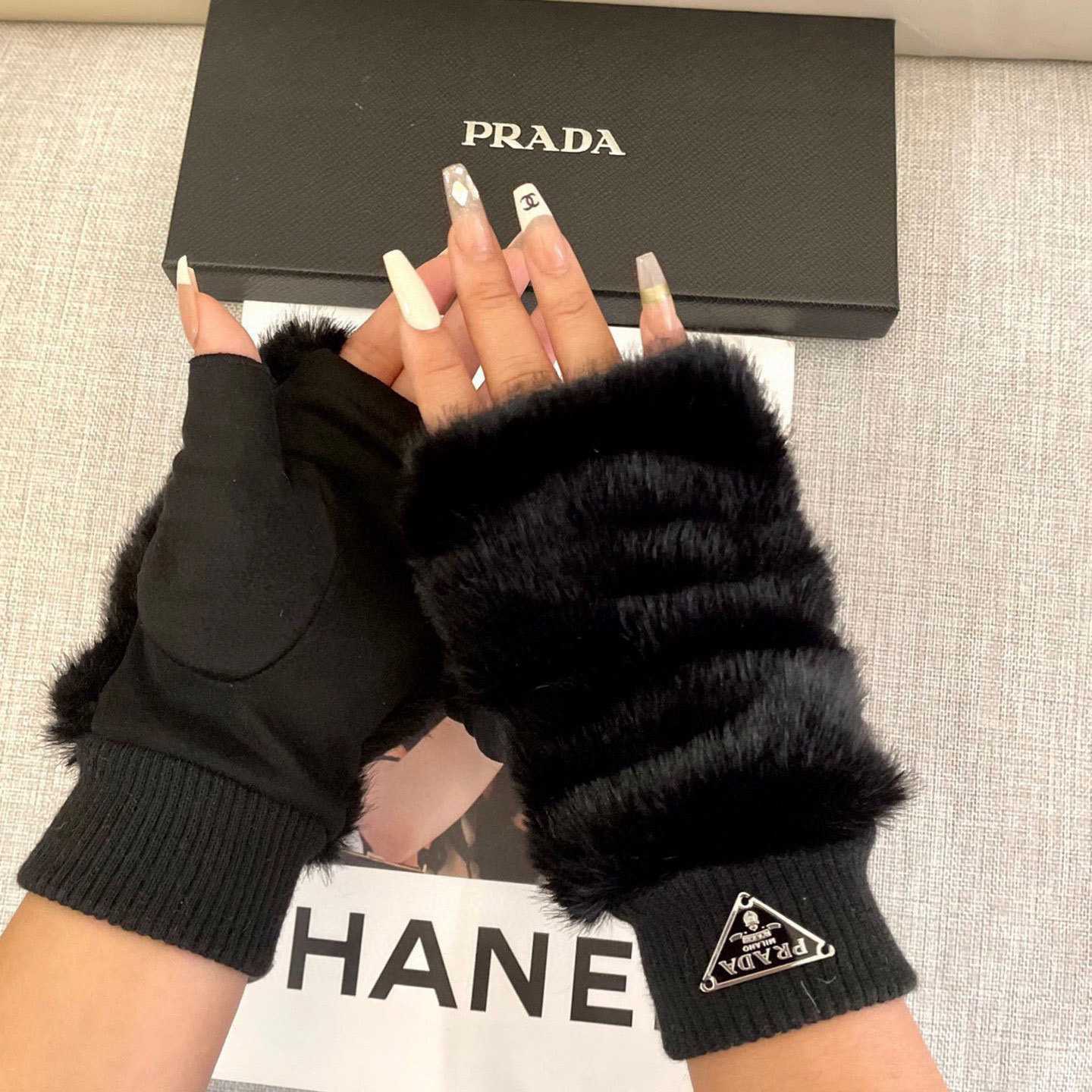 Prada Women's Gloves  - FashionPlug