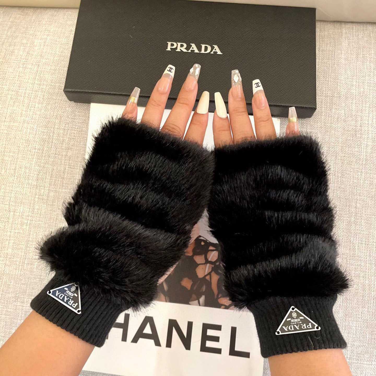 Prada Women's Gloves  - FashionPlug