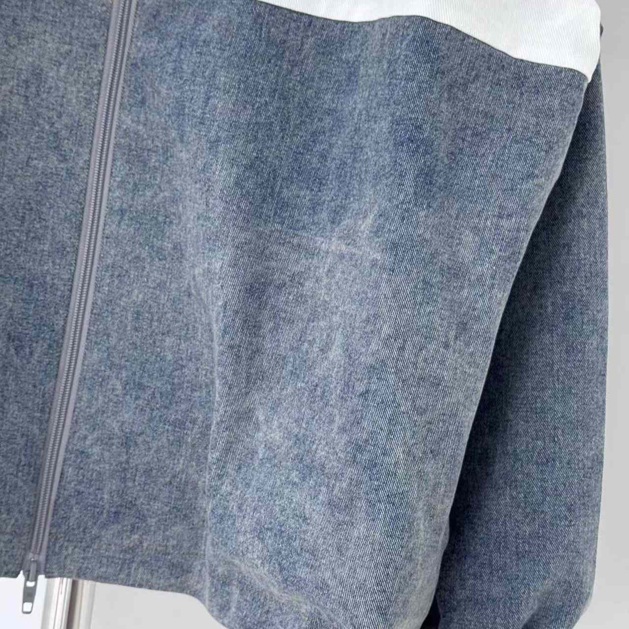 Balenciaga Logo-printed Colour-block Jacket - FashionPlug