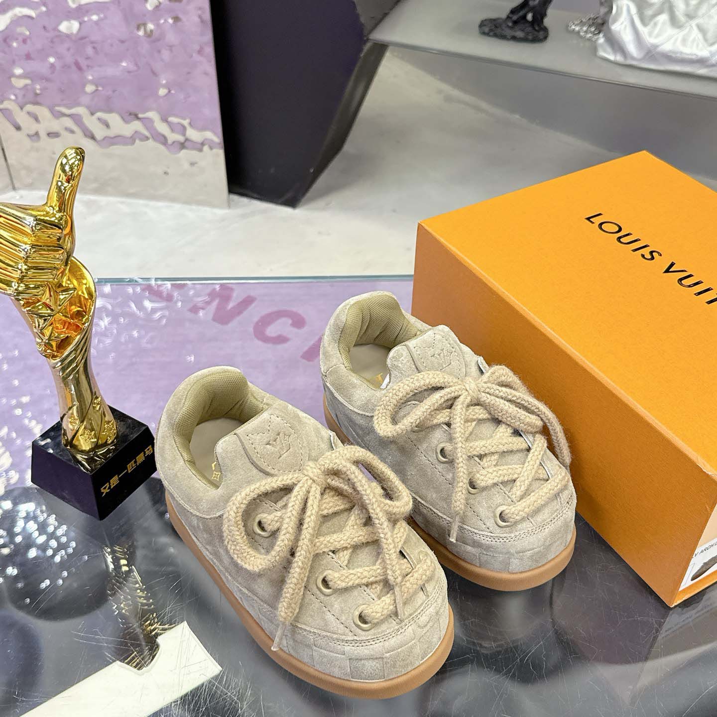 Louis Vuitton LV Yeti Lace Up Shoe   1AIJDZ - FashionPlug