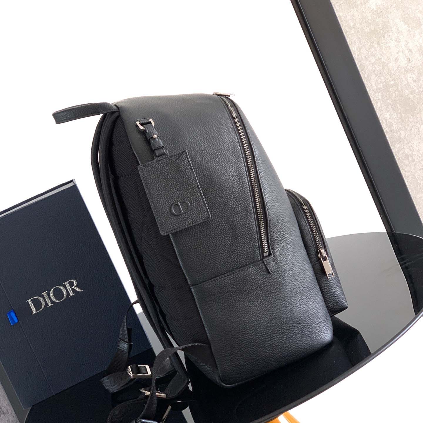 Dior CD Icon Zipped Backpack  - FashionPlug