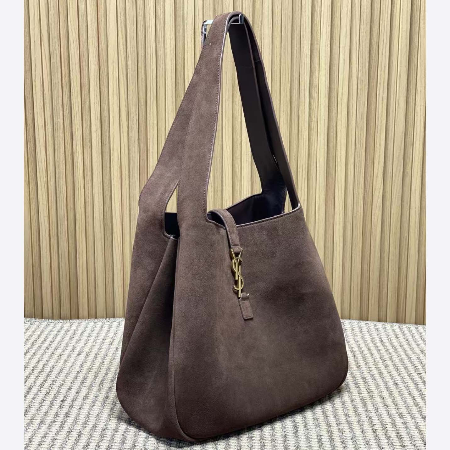 Saint Laurent LE 5 À 7 Bea In Suede - FashionPlug