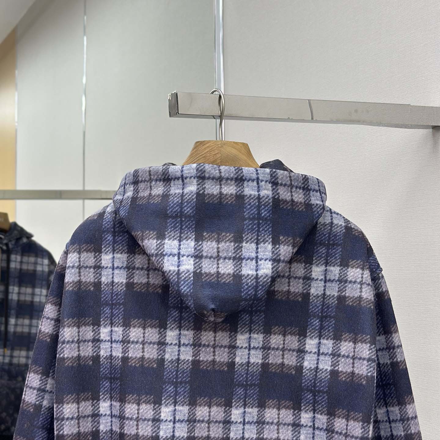Louis Vuitton Monogram Faded Plaid Hoodie  - FashionPlug