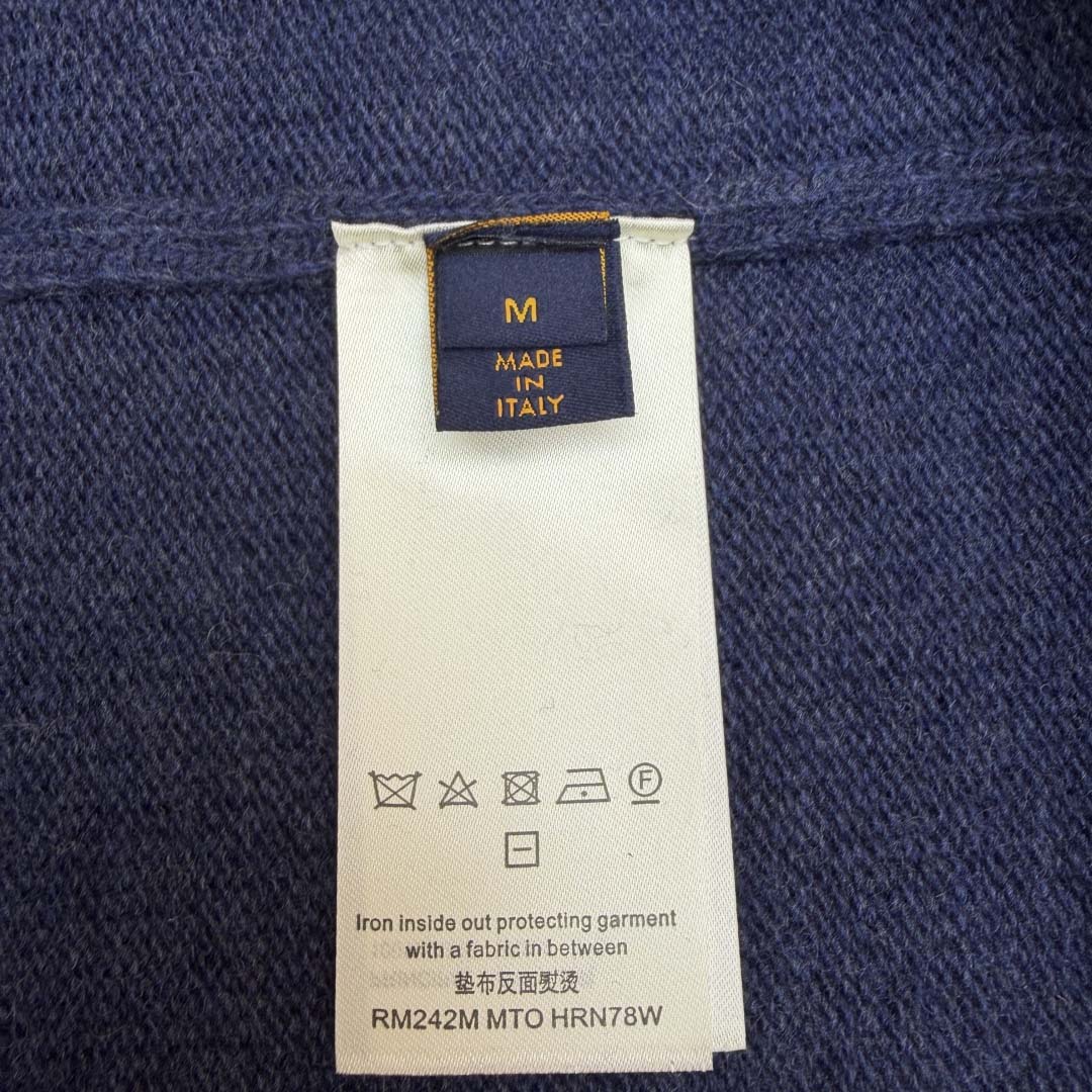 Louis Vuitton Long-Sleeved Intarsia Pullover - FashionPlug