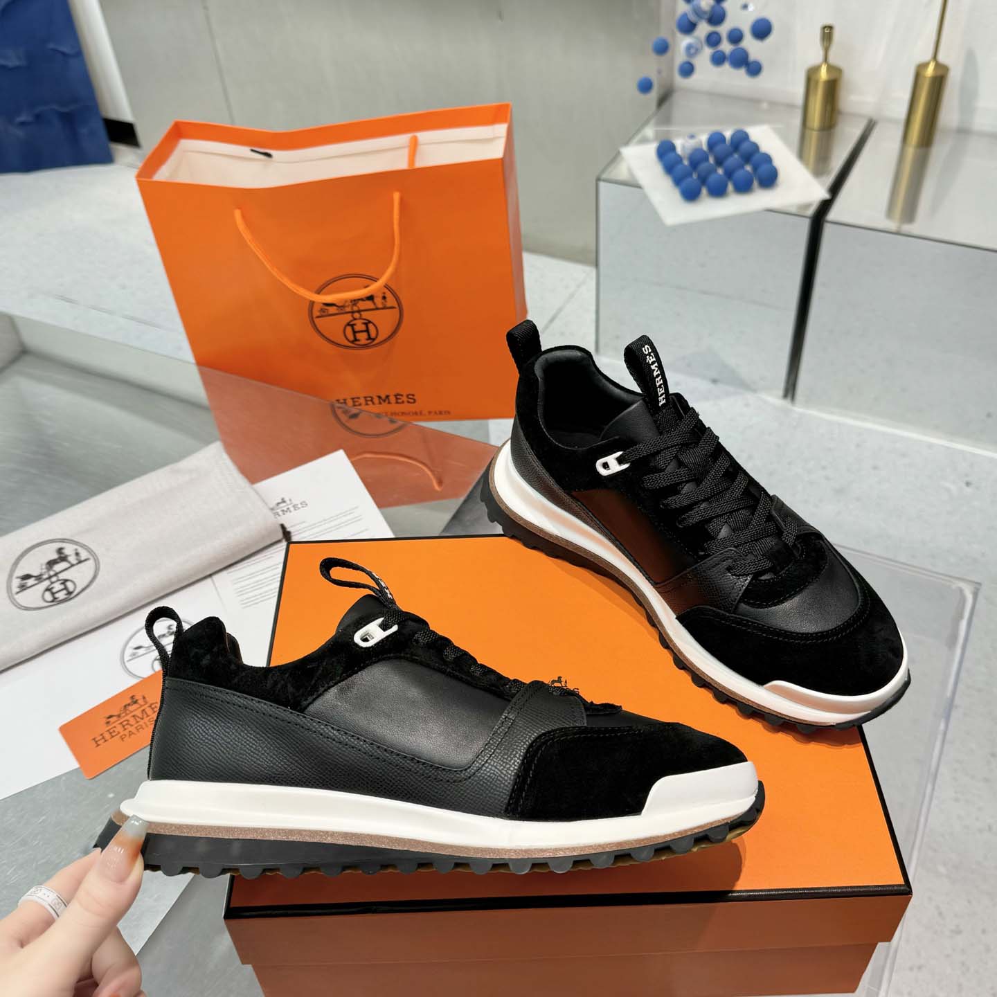 Hermes Leader Sneaker - FashionPlug