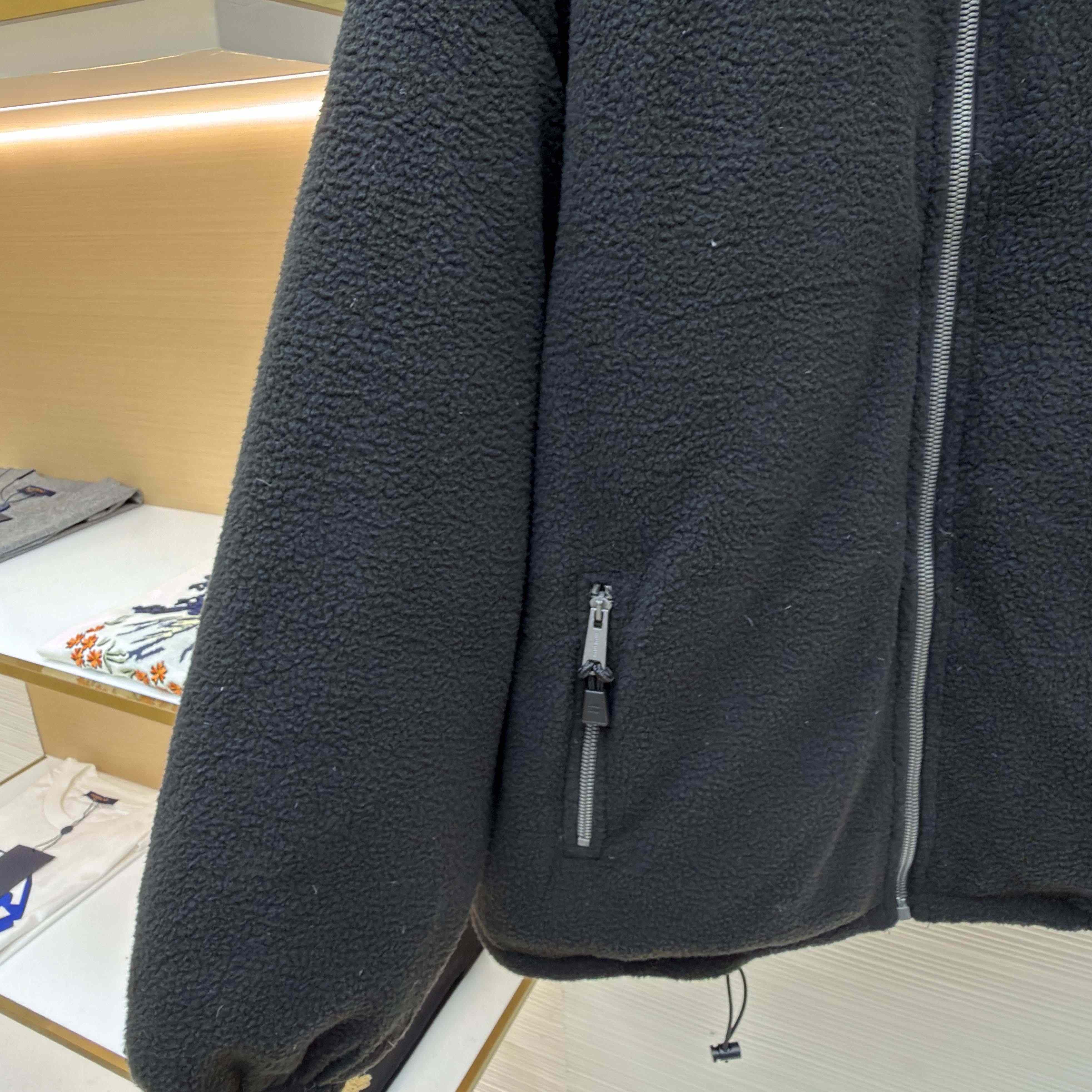 Miu Miu Fleece Down Jacket - FashionPlug