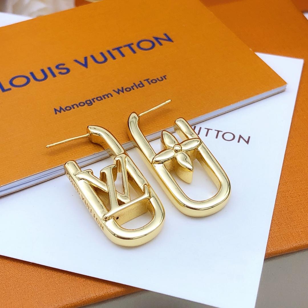 Louis Vuitton My LV Chain Earrings S00 - FashionPlug