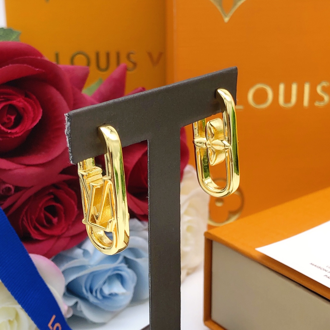 Louis Vuitton My LV Chain Earrings S00 - FashionPlug