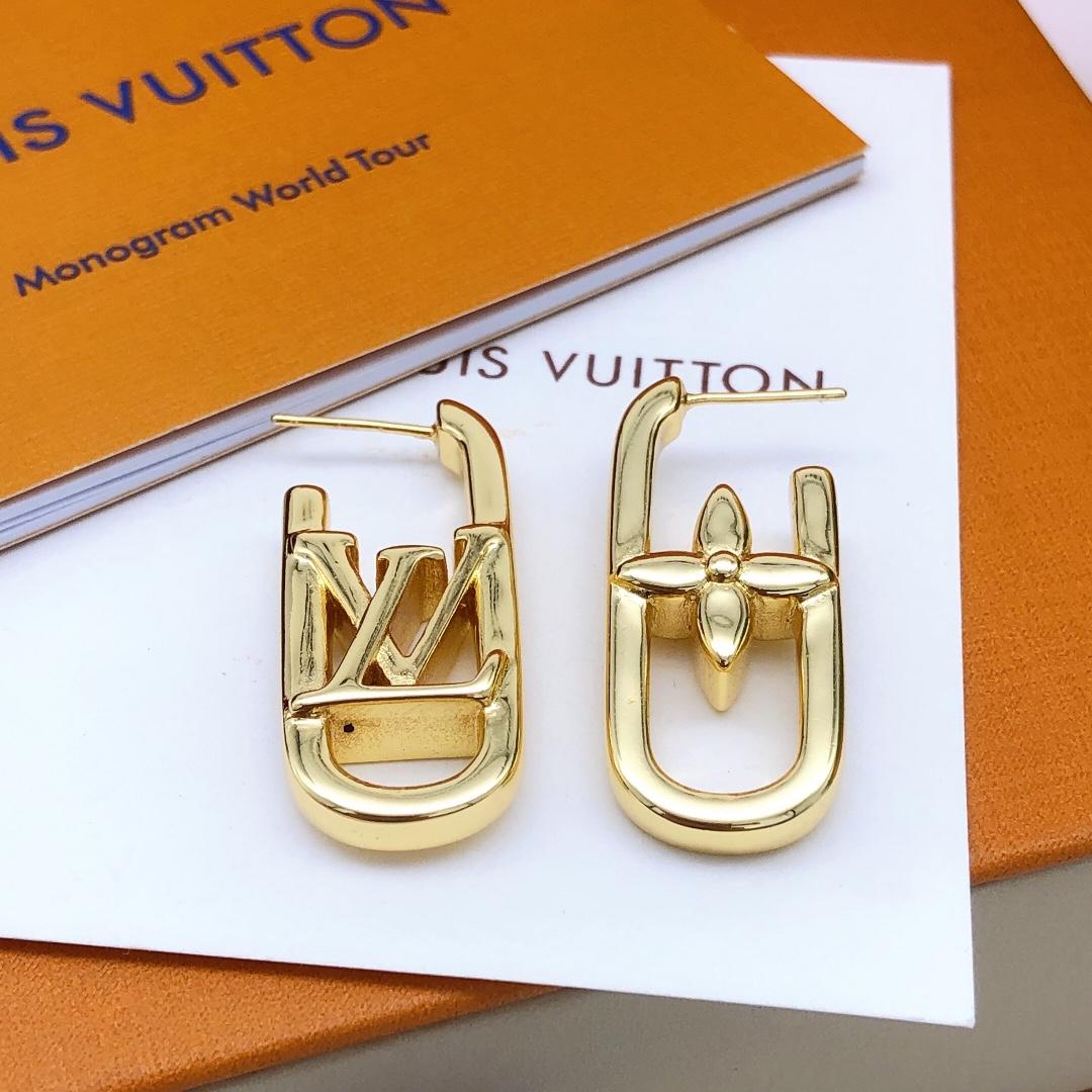 Louis Vuitton My LV Chain Earrings S00 - FashionPlug