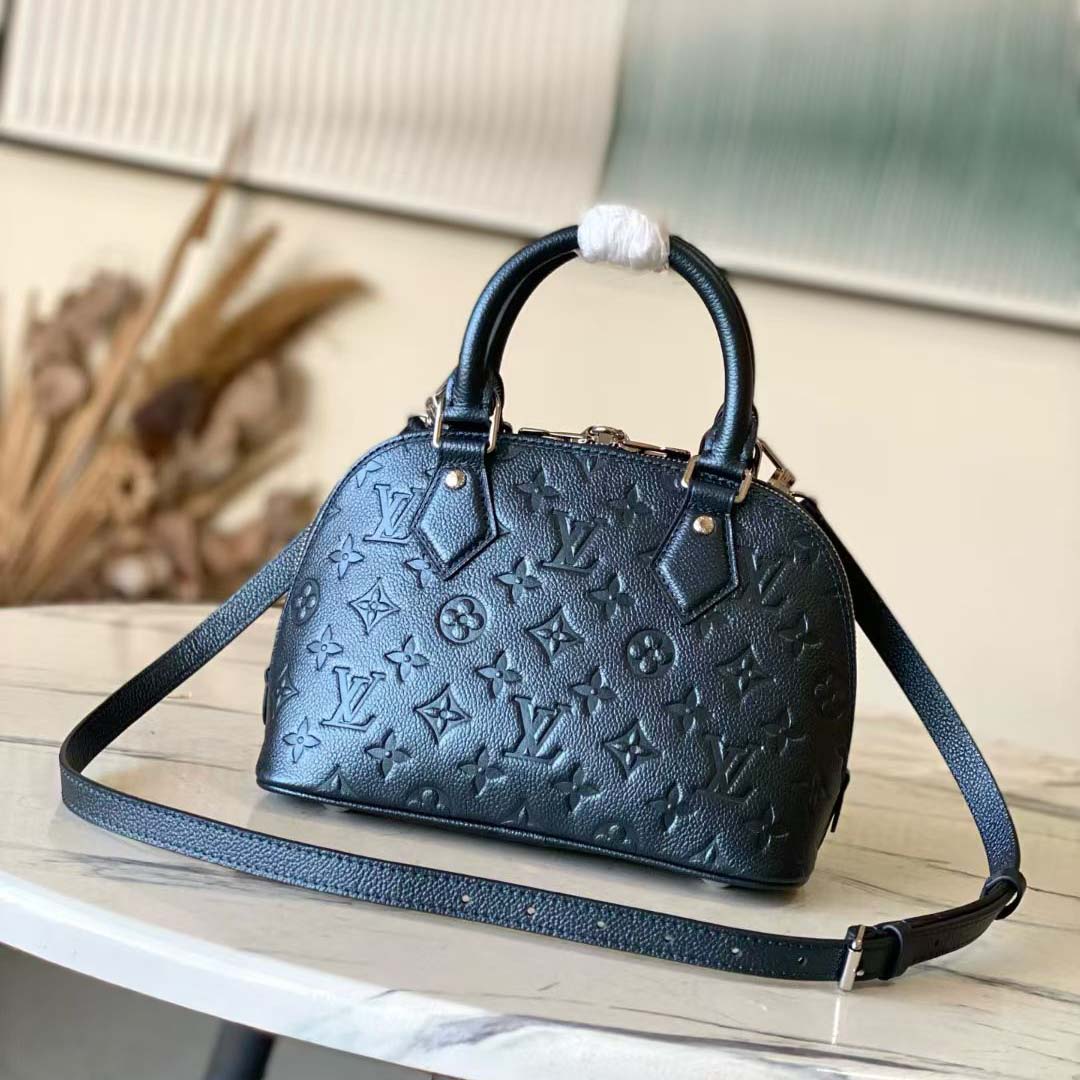 Louis Vuitton Alma BB Monogram Empreinte Leather    M26686  - FashionPlug