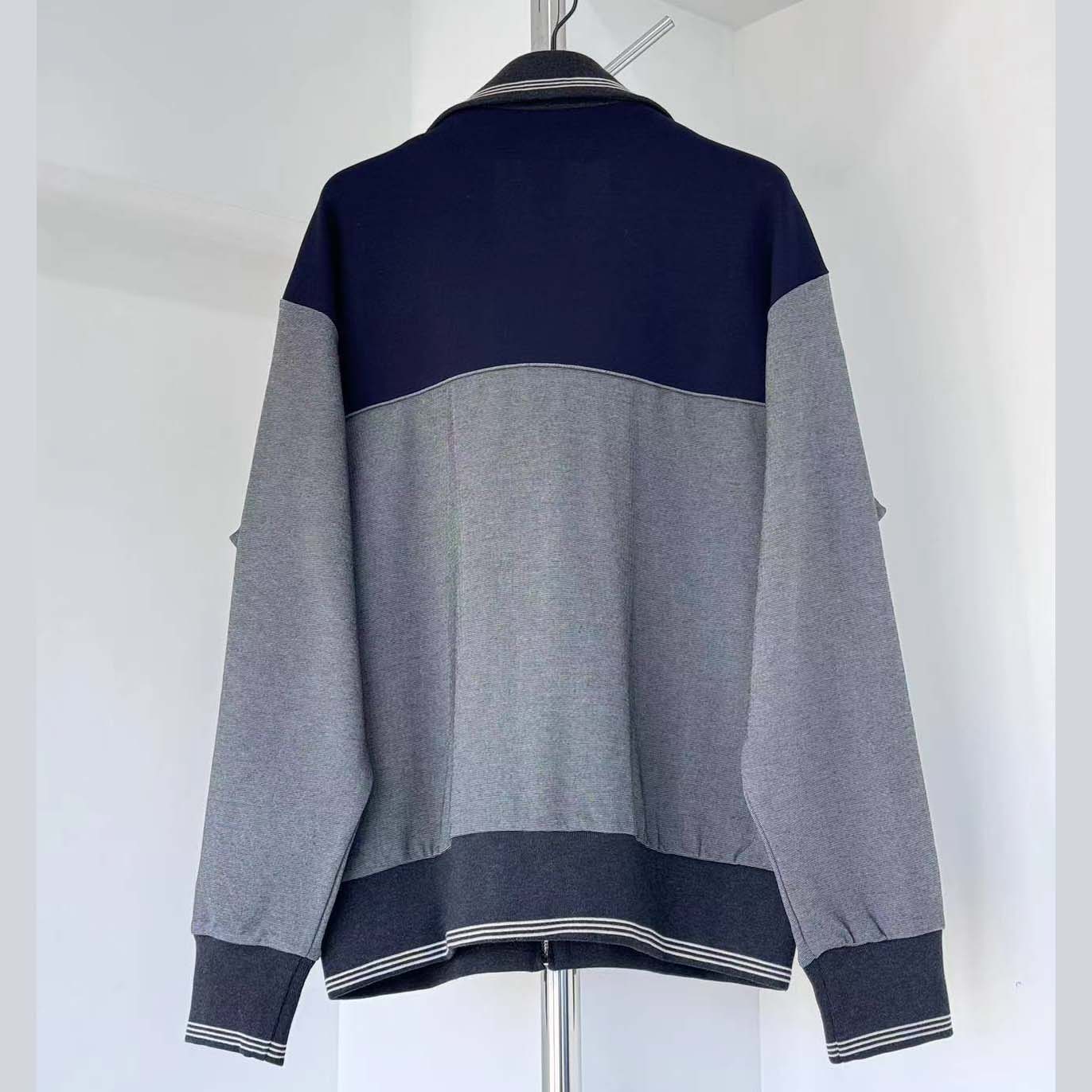 Miu Miu Velour Blouson Zipper Jacket - FashionPlug