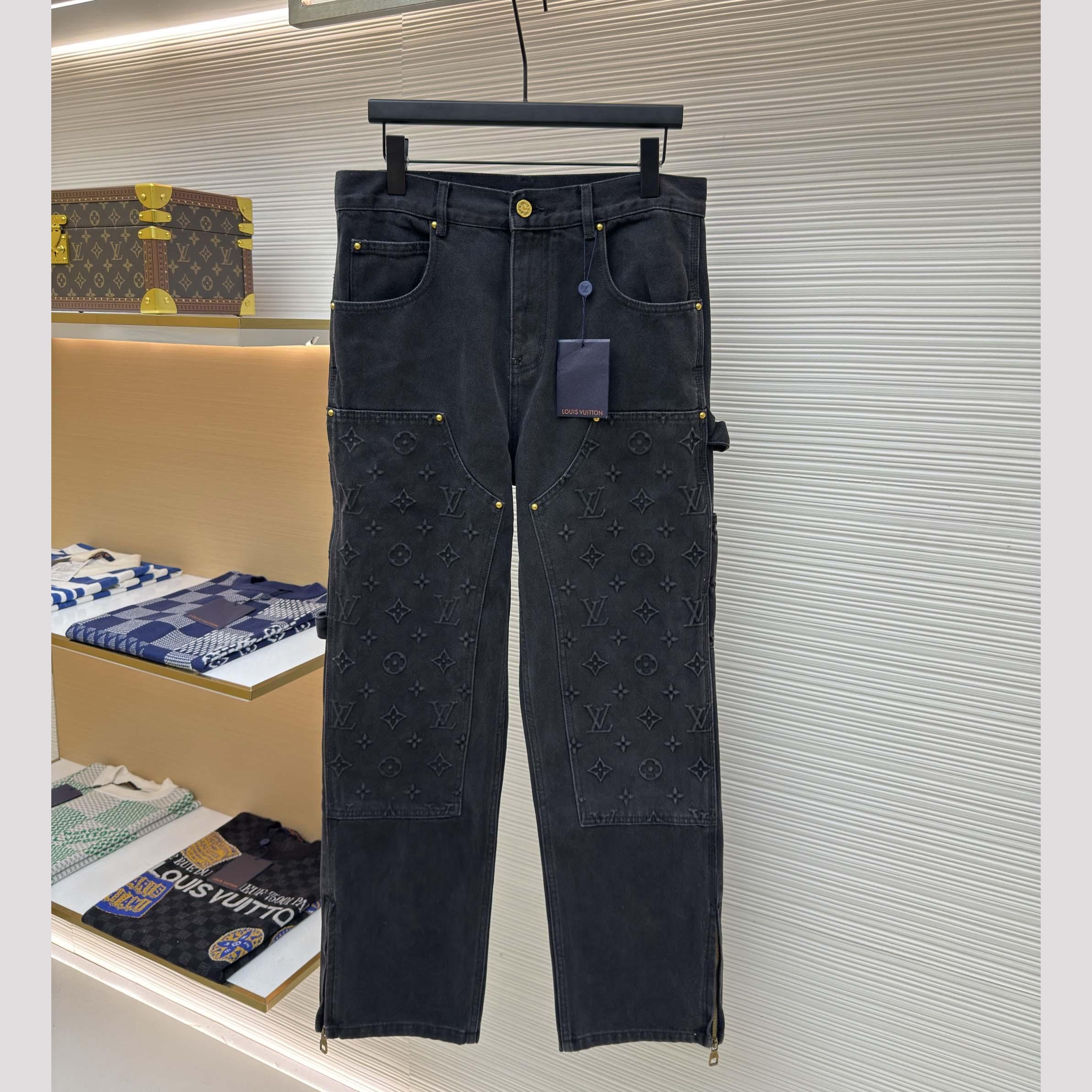 Louis Vuitton Denim Carpenter Jean - FashionPlug