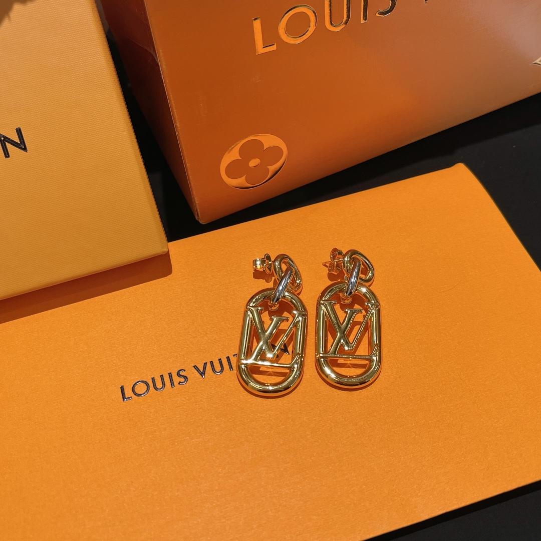 Louis Vuitton My LV Chain Earrings S00 - FashionPlug