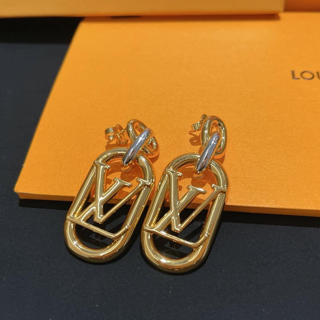 Louis Vuitton My LV Chain Earrings S00 - FashionPlug
